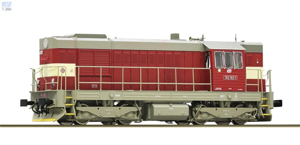 Roco 7300014 Dieselová lokomotiva 742 162-1 ČD Kocour
