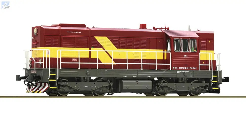 Roco 7310017 Dieselová lokomotiva 742 386-6 ŽSSK Cargo Kocour