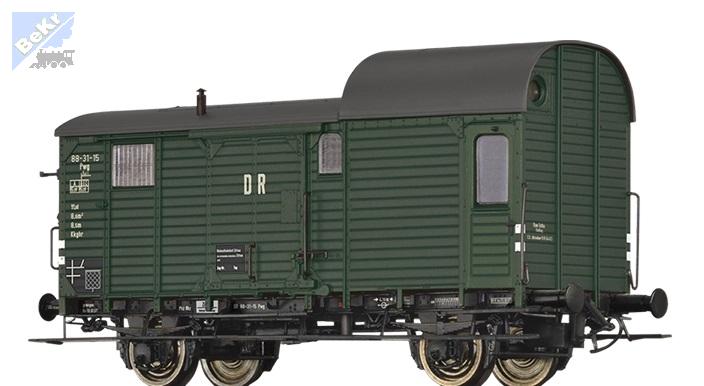 Brawa 49432 Zavazadlový, služební 2-osý vůz Pwg DR