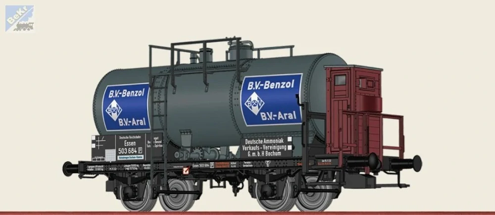 Brawa 50847 Cisterna 2-osá Z [P] "BV ARAL" DRG