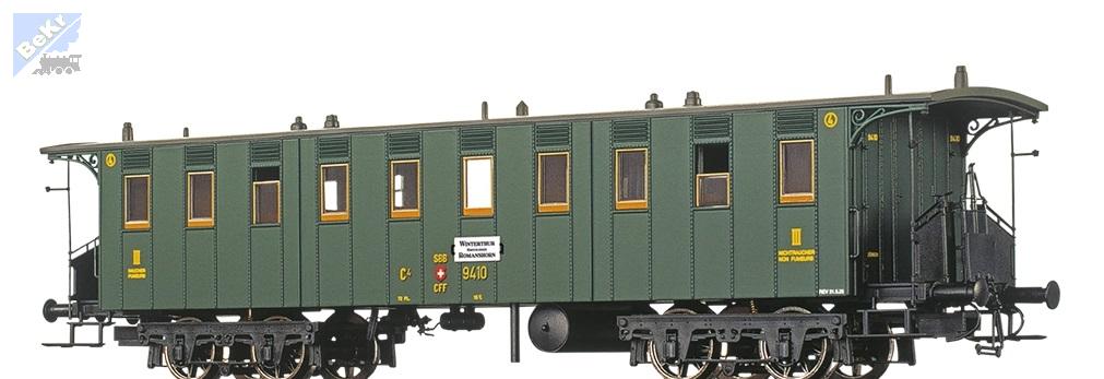 Brawa 65089 Osobní 4-osý vůz 3. tř. C4 SBB
