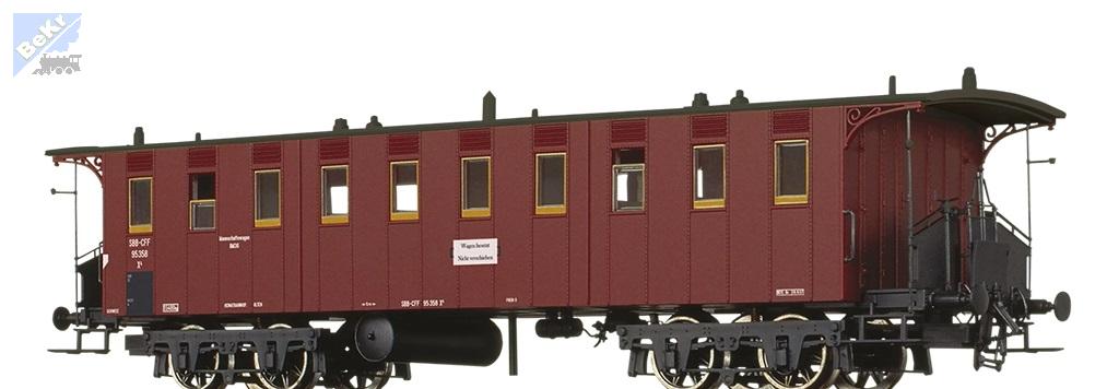 Brawa 65085 Osobní 4-osý vůz pro posádku SBB