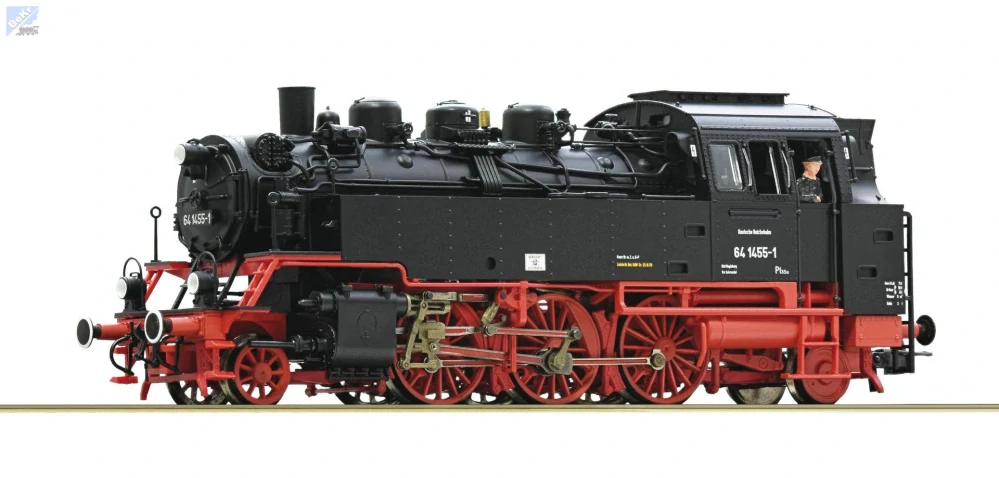 Roco 7110009 Parní lokomotiva BR 64 1455-1 DR se zvukem