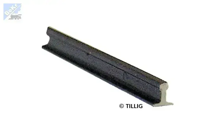 Tillig 85500 Kolejnicový profil (Neusilber brüniert) 2,07,(code 83), délka 1000 mm, Patina, 1ks