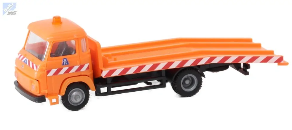 Igra model 66518115 Avia odtahovka údržba silnic, stavebnice, oranžová