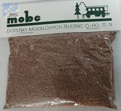 Mobe 538012 Štěrk světle hnědý jemný, cca 170g