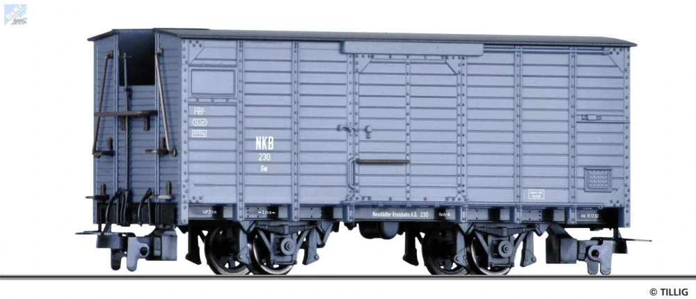 Tillig 05947 Uzavřený 2-osý vůz Gw NKB