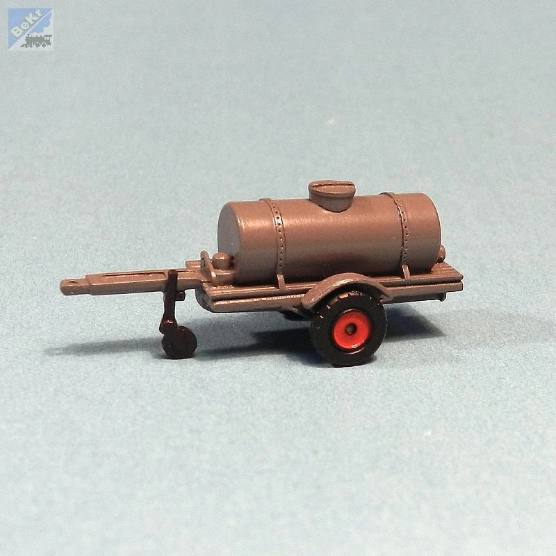 Miniatur MT09b Přívěs jednoosý - cisterna, stavebnice s resinu