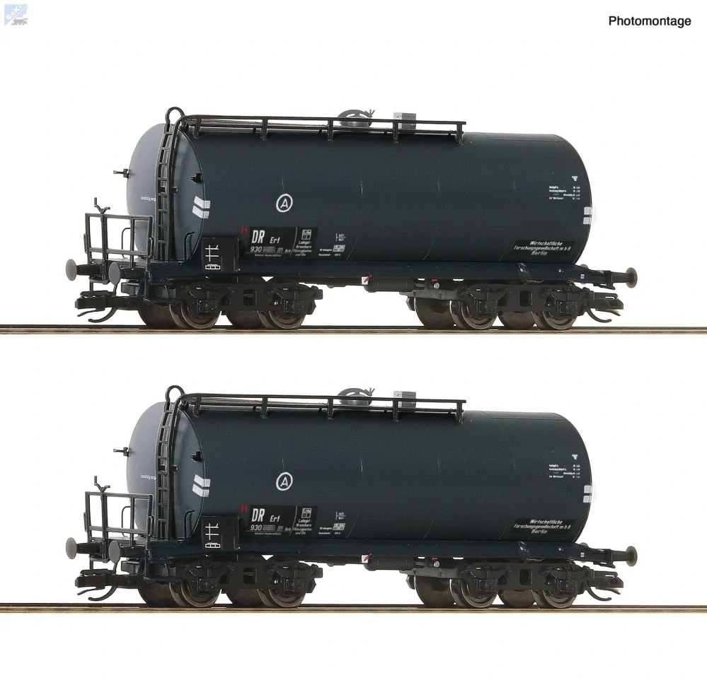 Roco 6680021 Set dvou kotlových 4-osých vozů ZZw DRG