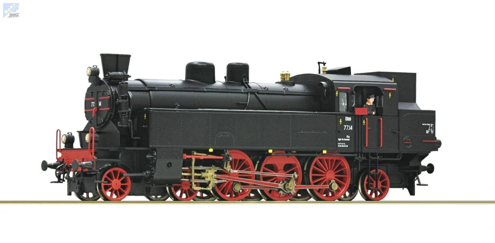 Roco 70077 Parní lokomotiva 77.14 ÖBB "VŠUDYBYLKA"