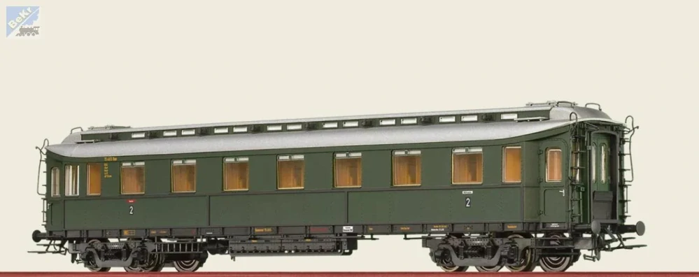 Brawa 45421 Osobní 4-osý vůz 2. tř. B4ü Pr 20 DB