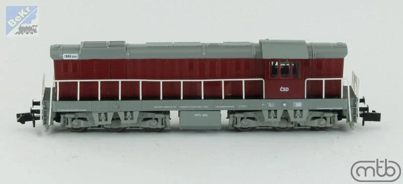 MTB 6690043 Dieselová lokomotiva T669.043 ČSD Čmelák