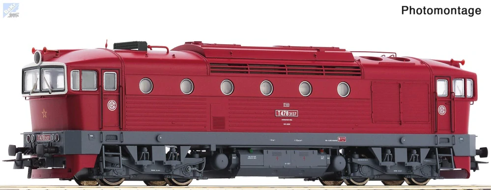 Roco 7310071 Dieselová lokomotiva T 478 3137 ČSD Brejlovec se zvukem