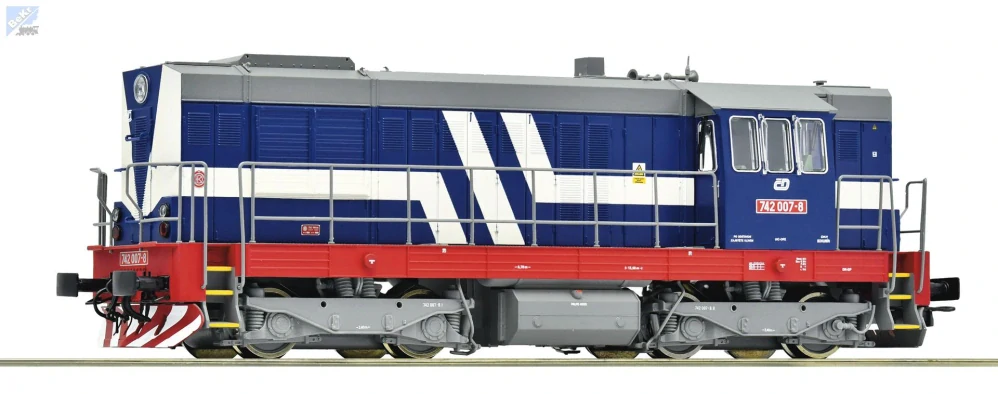 Roco 7300063 Dieselová lokomotiva 742 007-8 Kocour