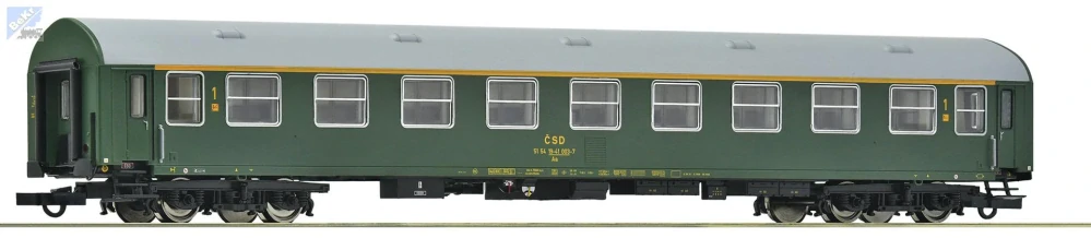Roco 6200167 Osobní 4-osý vůz 1. tř. Aa Y/B-70 ČSD