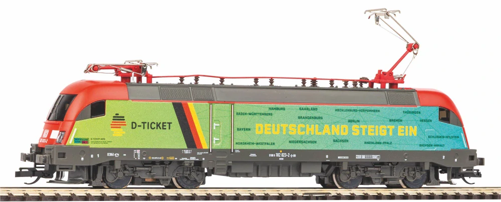 Piko 47441 Elektrická lokomotiva BR 182 023-2 Taurus D - Ticket DB AG