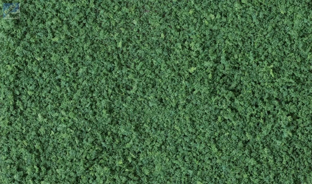 Woodland Scenics T65 Hrubý trávník, tmavě zelený, množství 353 cm³
