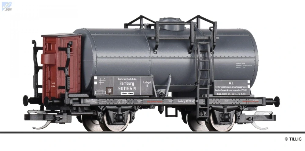 Tillig 95775 Cisterna 2-osá „Luftkreiskommando 2“ DRG