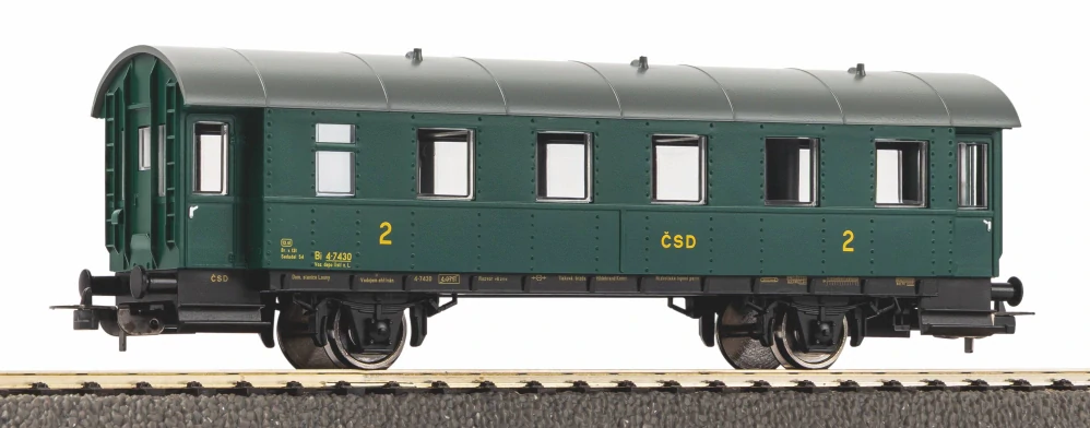 Piko 57637 Osobní 2-osý vůz 2. tř. Bi ČSD