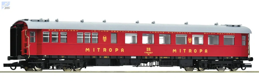 Roco 6200211 Restaurační, jídelní 4-osý vůz WRg, MITROPA DR