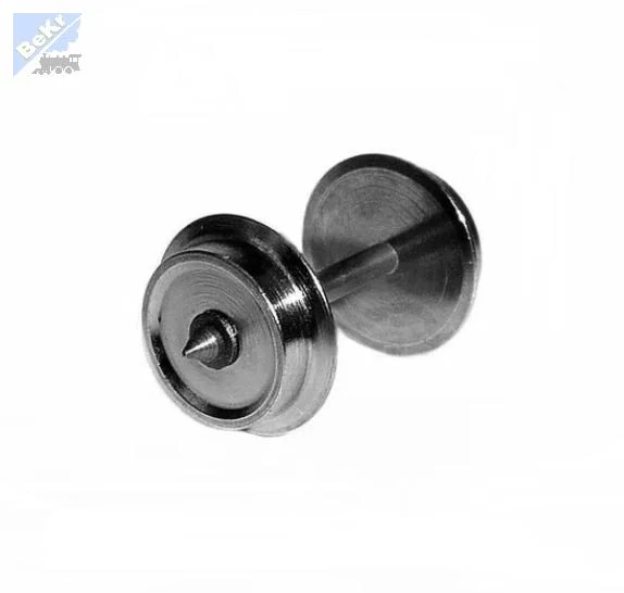 Dvojkolí 0089 Dvojkolí soustružené průměr 8,0 mm, oska 18,5 mm jednostranně izolované