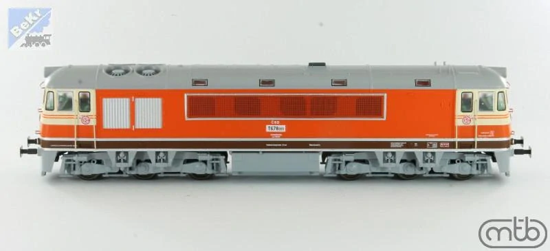 MTB 678013 Dieselová lokomotiva T678.013 ČSD Pomeranč