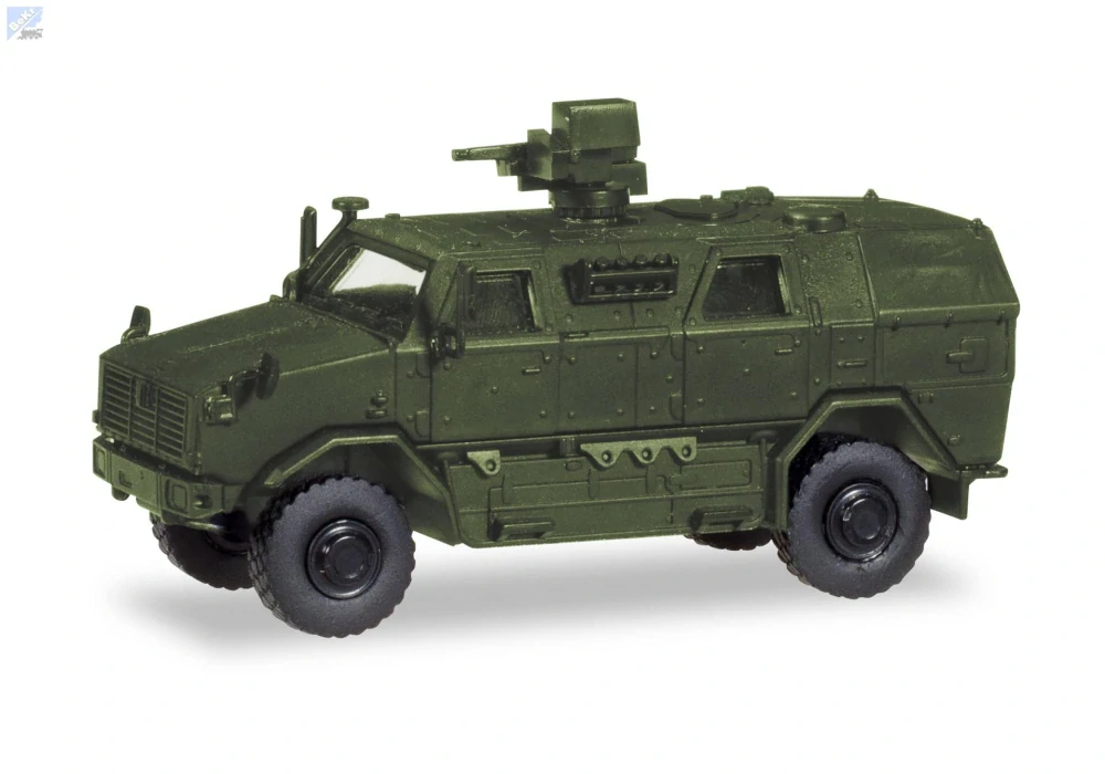 Herpa 746168 Všeobecně ochranné dopravní vozidlo (ATF) Dingo s FLW 100, bez kamufláže