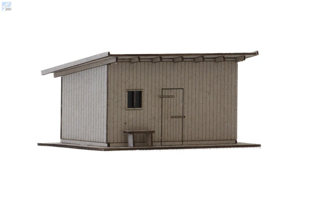 Igra model 200105 Kůlna junior (nebarvená), stavebnice Laser Cut