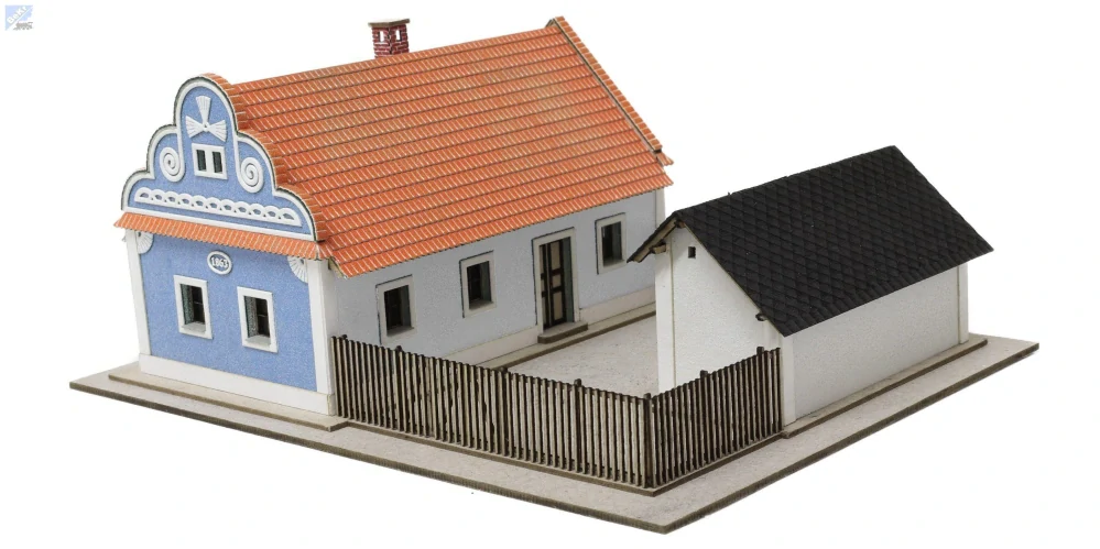 Igra model 211006 Venkovský dům typ 4, stavebnice Laser Cut