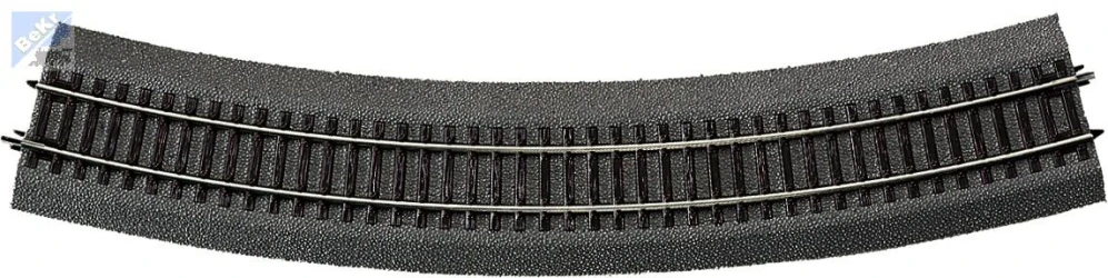 Roco 42526 R6 ROCO LINE dřevěné pražce s podložím, kolej oblouková R 604,4 mm/30°