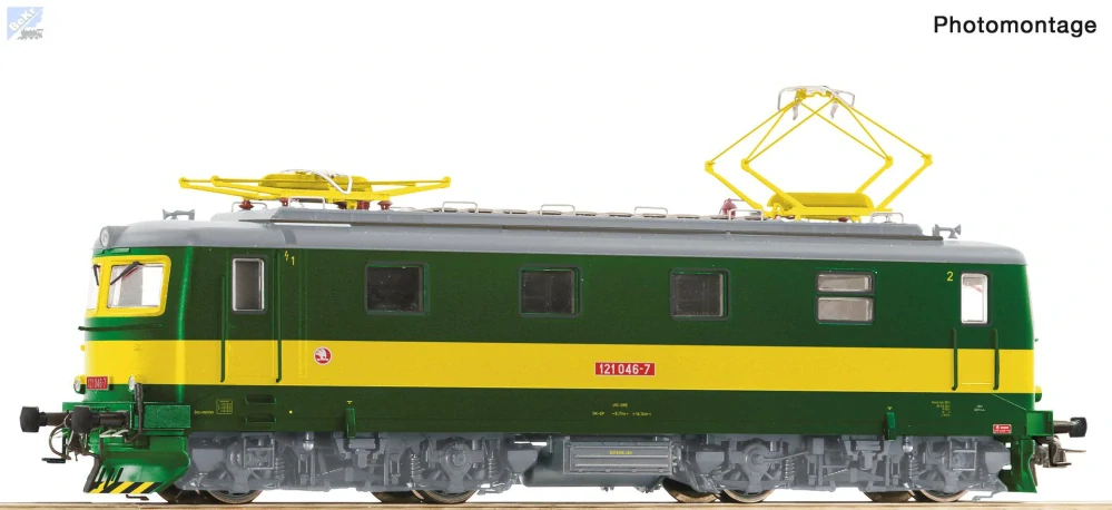 Roco 7500135 Elektrická lokomotiva 121 046-7 ČD nákladní Bobina