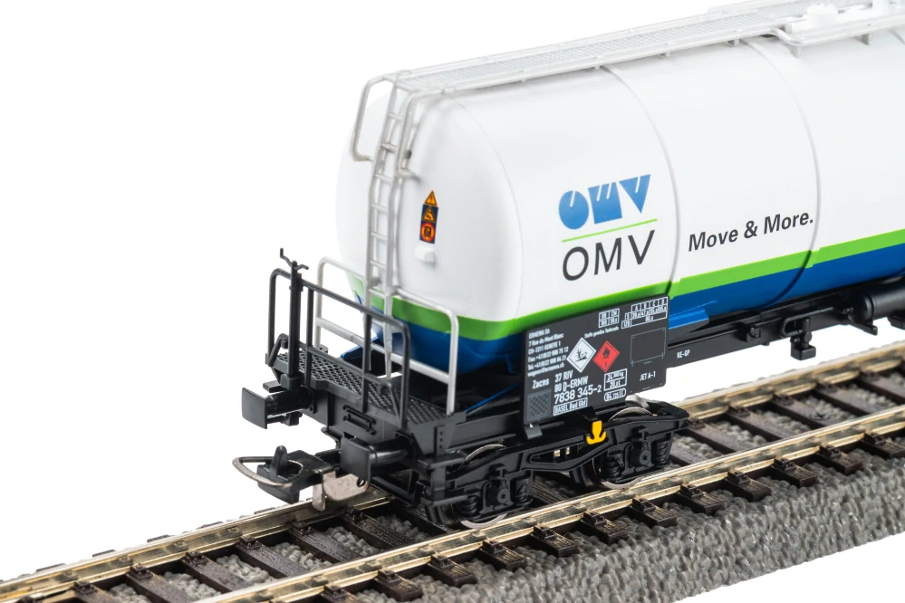 Piko 24627 Kotlový 4-osý vůz Zacns Ermewa/OMV, D-ERMW