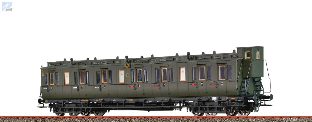 Brawa 45270 Osobní 4-osý vůz 2. tř. B4 DRG