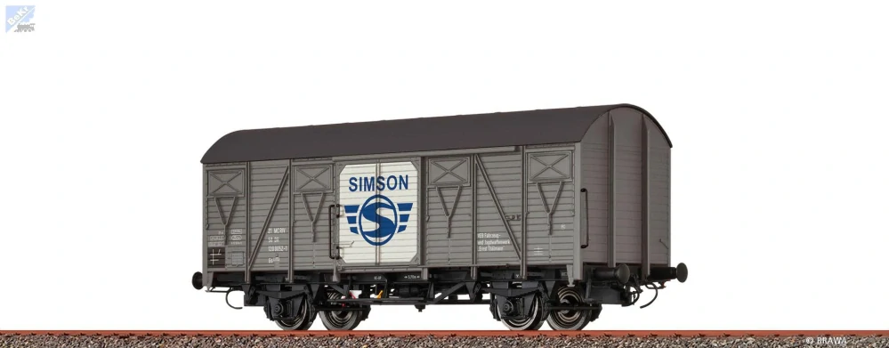 Brawa 51364 Uzavřený 2-osý vůz Gs[1200] "Simson" DR