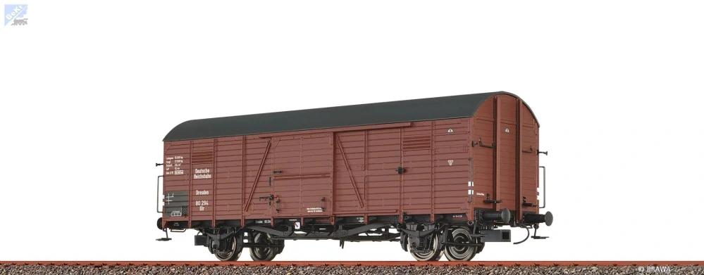 Brawa 51347 Uzavřený 2-osý vůz Glr DRG