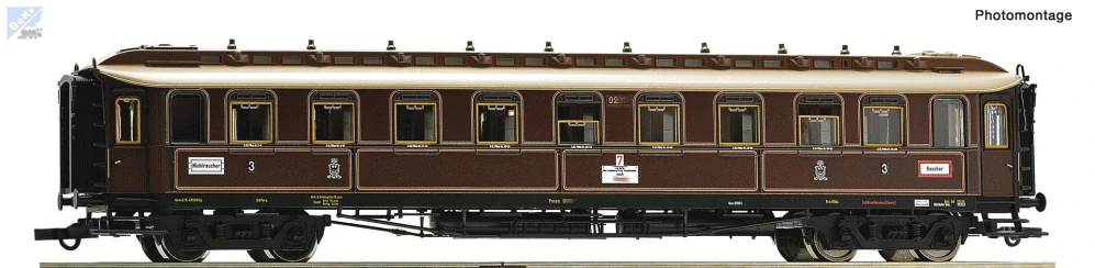 Roco 6200238 Osobní 4-osý vůz 3. tř. C 4ü Pr08 K.P.E.V.