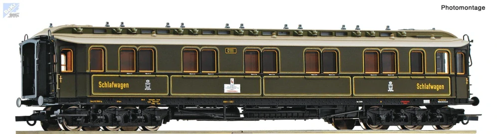 Roco 6200240 Lůžkový 6-osý vůz WL6ü pr06 K.P.E.V.