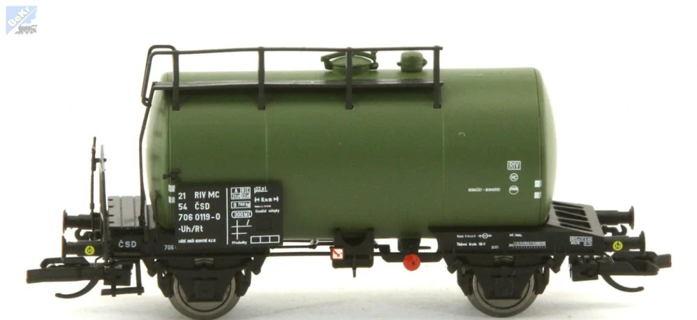 Saxonia Modellbau 120078 Cisterna 2-osá Uh/Rt ČSD