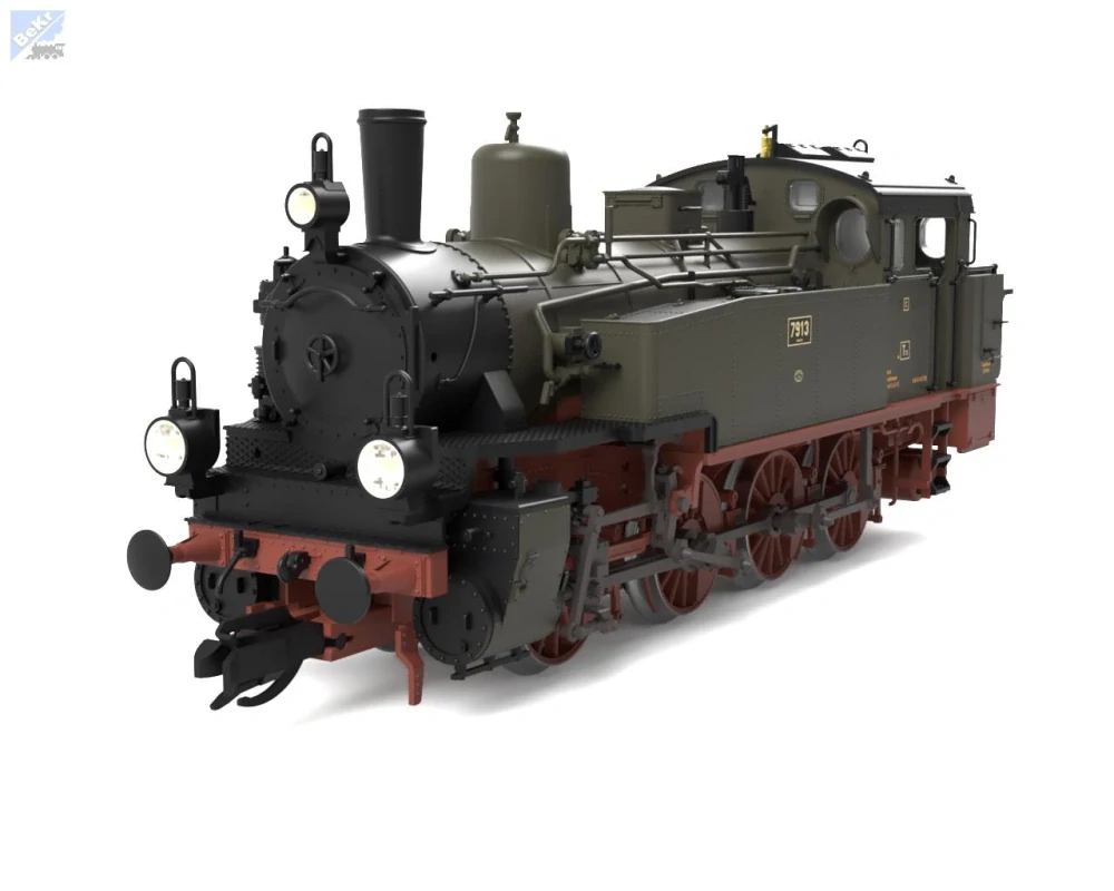 Saxonia Modellbau 120153 Parní lokomotiva T13 7913 K.P.E.V.
