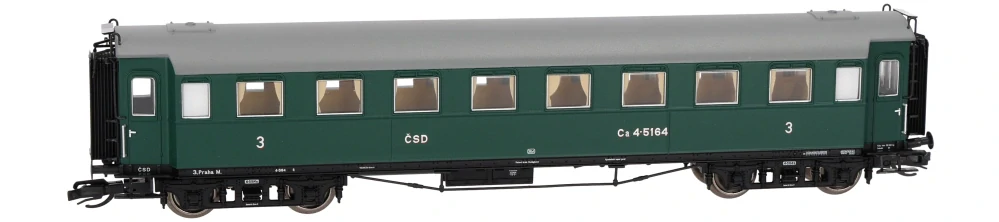 Saxonia Modellbau 120189 Osobní 4-osý vůz 3. tř. Ca ČSD