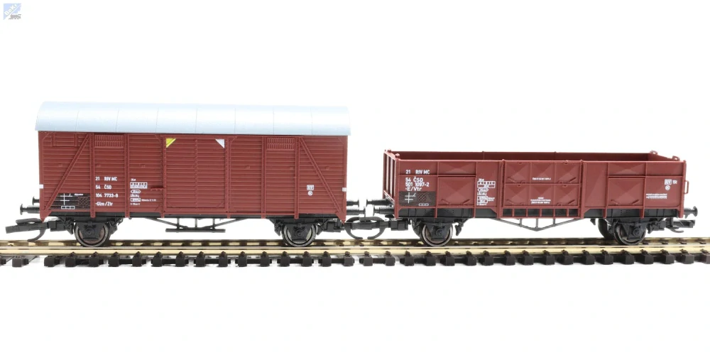 Igra model 96600000 Set dvou nákladních vozů Glm/Ztr a E/Vtr ČSD