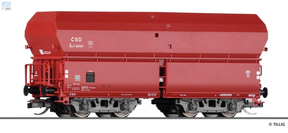 Tillig 15181 Výsypný 4-osý vůz Sa ČSD