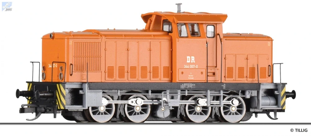 Tillig 96335 Dieselová lokomotiva BR 334 007-0 DR