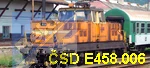 MTB 4580006 Elektrická lokomotiva E458.0006 ČSD Žehlička