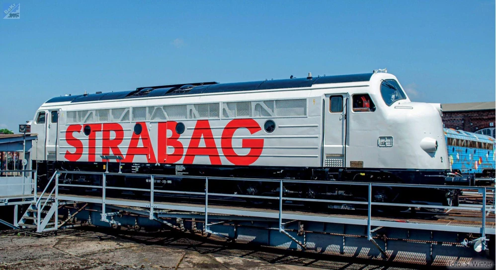 Tillig 04547 Dieselová lokomotiva MY 1147 STRABAG Rail GmbH Nohab