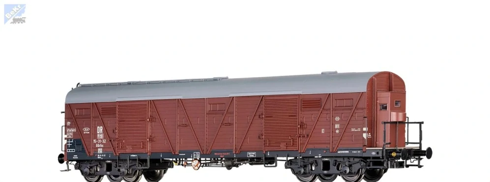 Brawa 51266 Uzavřený 4-osý vůz GGrhs s brzdařskou budkou DR