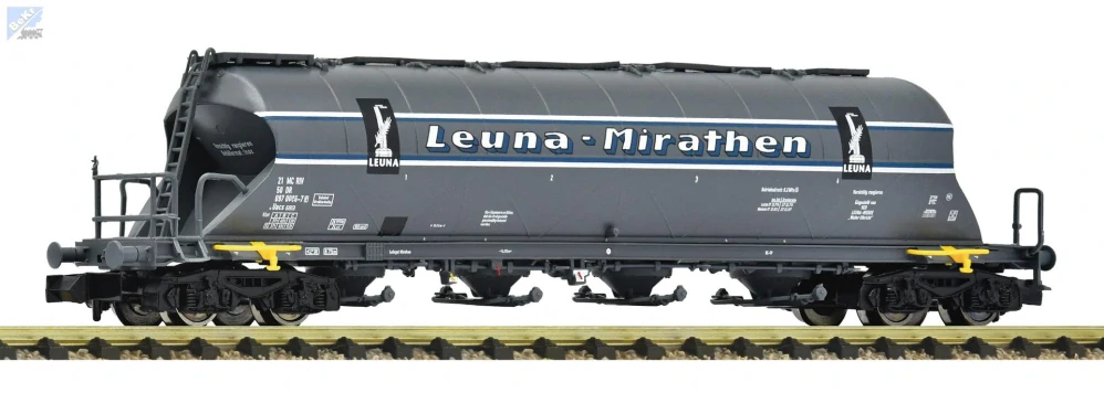 Fleischmann 6660139 Nádobový 4-osý vůz Uacs na přepravu uhelného prachu "Leuna-Mirathen" DR