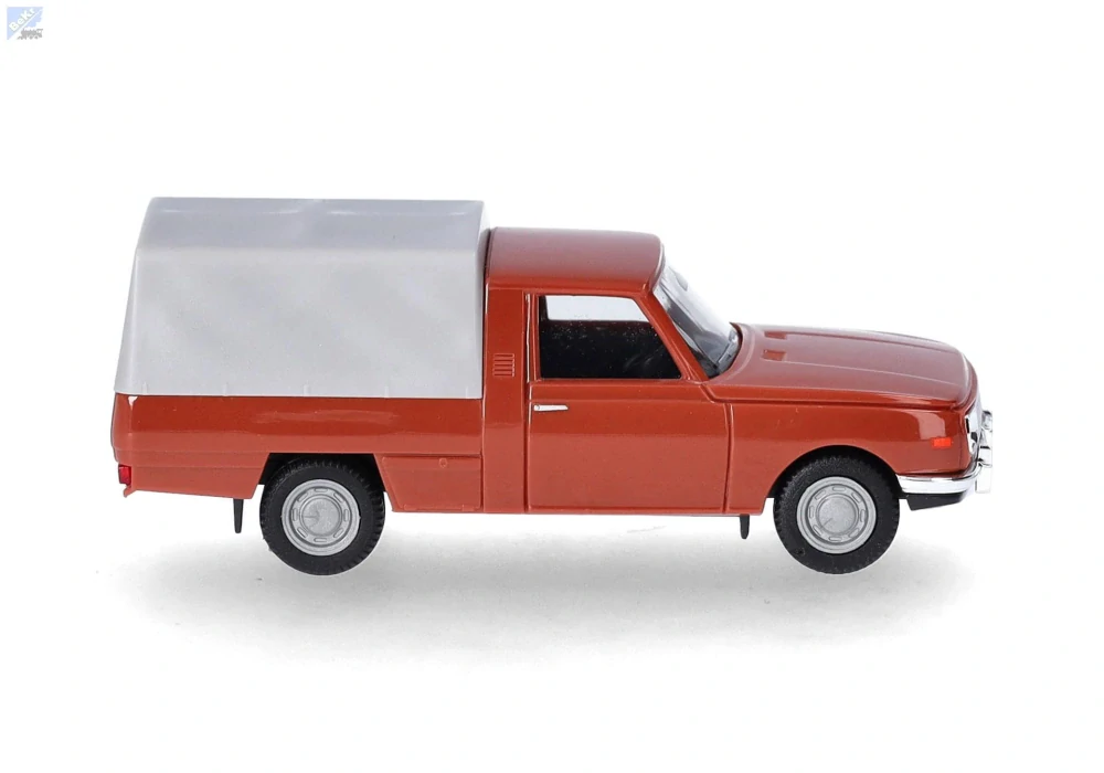Herpa 420945-002 Wartburg 353 Trans '66 s plachtou, hnědý