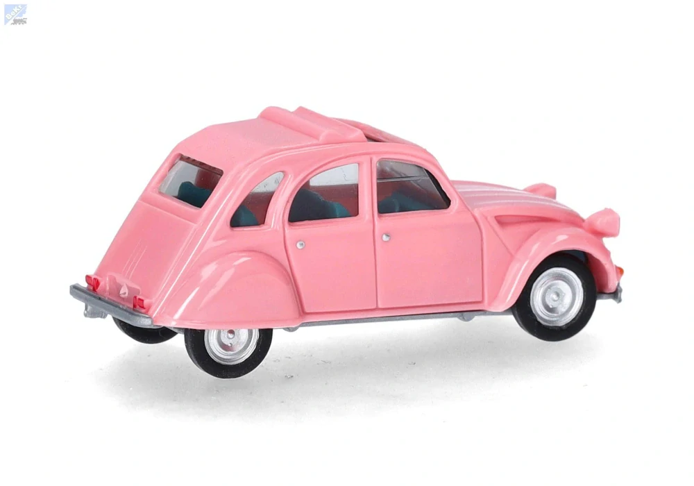 Herpa 020824-008 Citroen 2CV, kabriolet, světle růžová