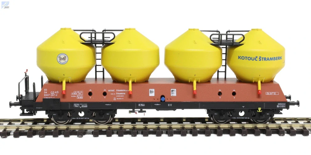 Igra model 96400018 Nádobový 4-osý vůz Uacs CZ - KŠ